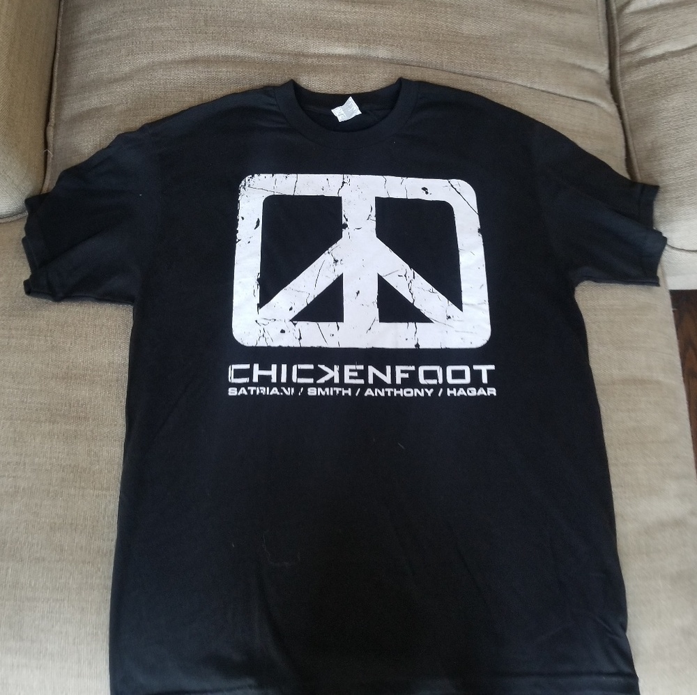 Chickenfoot memorabilia band tee L (NWOT)
